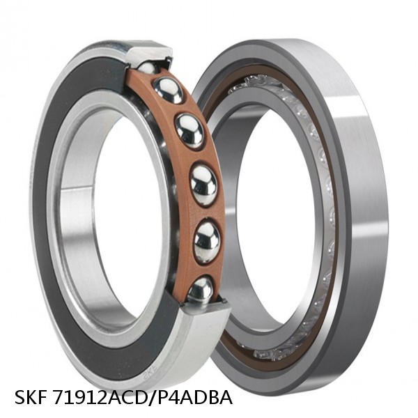 71912ACD/P4ADBA SKF Super Precision,Super Precision Bearings,Super Precision Angular Contact,71900 Series,25 Degree Contact Angle