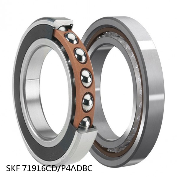 71916CD/P4ADBC SKF Super Precision,Super Precision Bearings,Super Precision Angular Contact,71900 Series,15 Degree Contact Angle