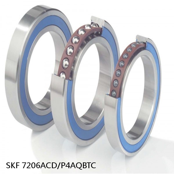 7206ACD/P4AQBTC SKF Super Precision,Super Precision Bearings,Super Precision Angular Contact,7200 Series,25 Degree Contact Angle