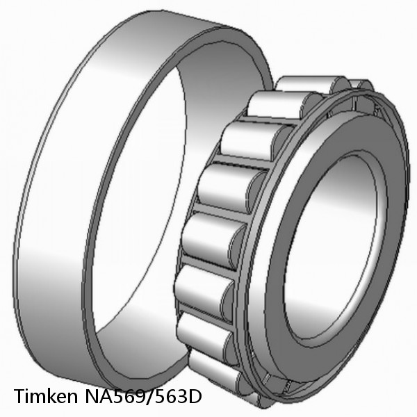 NA569/563D Timken Tapered Roller Bearing Assembly