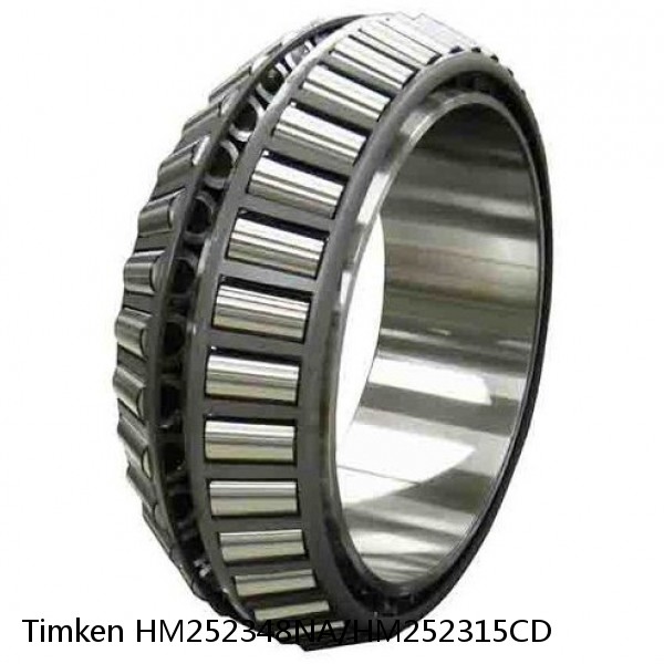 HM252348NA/HM252315CD Timken Tapered Roller Bearing Assembly