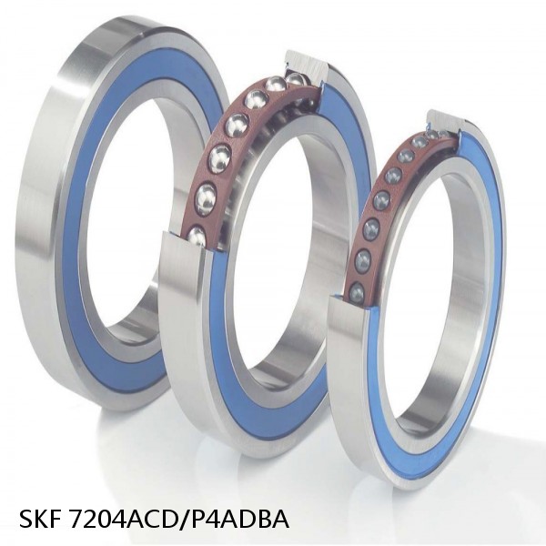 7204ACD/P4ADBA SKF Super Precision,Super Precision Bearings,Super Precision Angular Contact,7200 Series,25 Degree Contact Angle