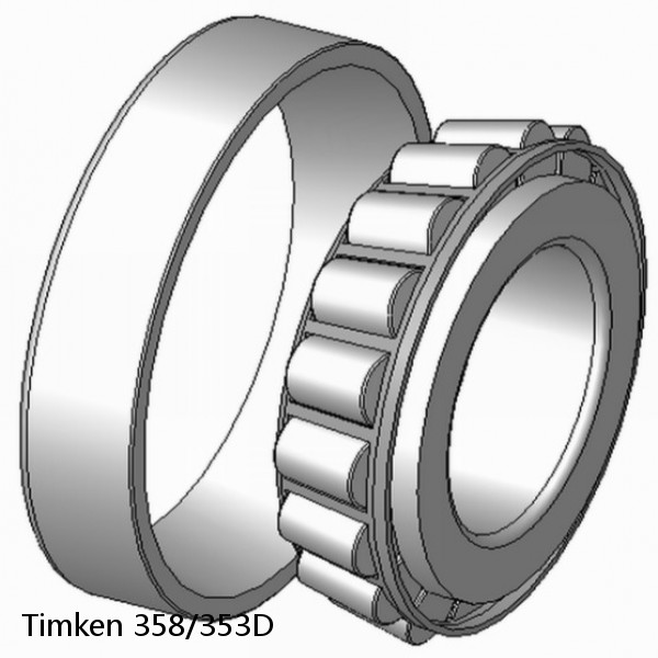 358/353D Timken Tapered Roller Bearing Assembly