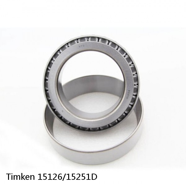 15126/15251D Timken Tapered Roller Bearing Assembly #1 image